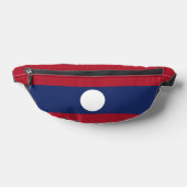 Laotiaanse vlag heuptasje (Liggend)