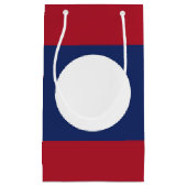 Laotiaanse vlag klein cadeauzakje (Voorkant)