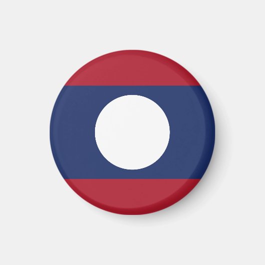 Laotiaanse vlag magneet (Voorkant)