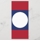 Laotiaanse vlag menu (Achterkant)