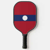 Laotiaanse vlag pickleball paddle (Achterkant)