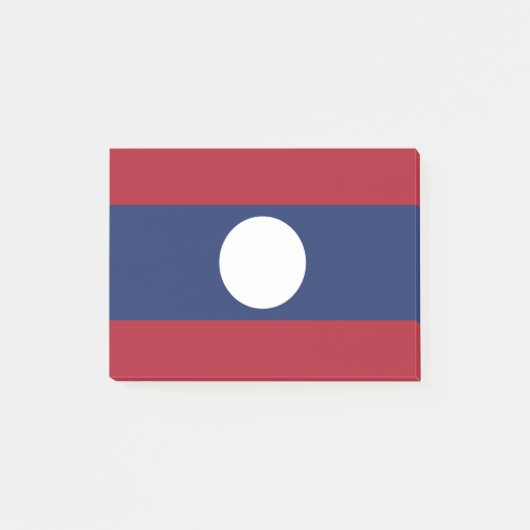 Laotiaanse vlag post-it® notes (Voorkant)