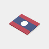 Laotiaanse vlag post-it® notes (Schuin)