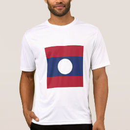 Laotiaanse vlag t-shirt