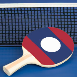 Laotiaanse vlag tafeltennisbatje