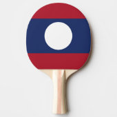 Laotiaanse vlag tafeltennisbatje (Voorkant)