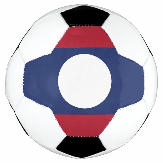 Laotiaanse vlag voetbal (Voorkant)