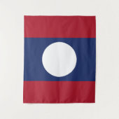 Laotiaanse vlag wandkleed (Voorkant)