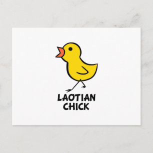 Laotian Chick Briefkaart