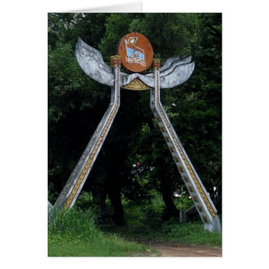 Laotian Gate Kaart (Voorkant)