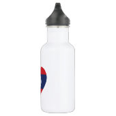 Laotian Heart Flag Waterfles (Rechts)
