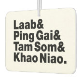 Laotian Street Food Luchtverfrisser (Links)