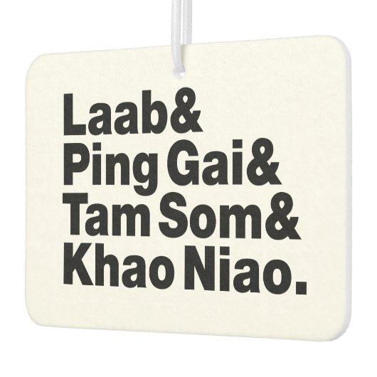 Laotian Street Food Luchtverfrisser (Links)