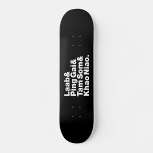 Laotian Street Food Persoonlijk Skateboard