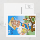 Laowai - Cheers Laten we vrienden maken! Briefkaart (Voorkant / Achterkant)