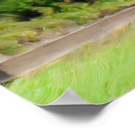 Lap Forest - Herfst schilderen Poster (Hoek)