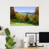 Lap Forest - Herfst schilderen Poster (Thuiskantoor)