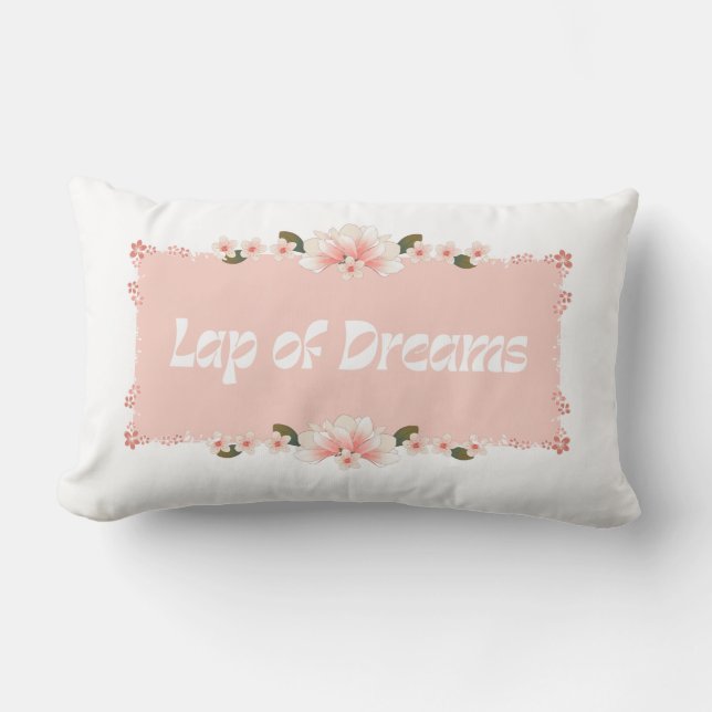 Lap of Dreams Gooi kussen (Voorkant)
