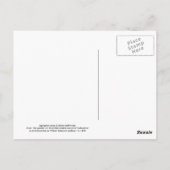 Lapageria rosea (Chileense bloem) Briefkaart (Achterkant)