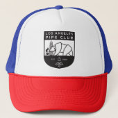 LAPC Trucker Hat B&W Logo Pet (Voorkant)