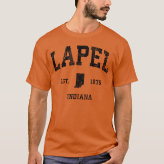 Lapel Indiana IN Antieke sportfamilie T-shirt
