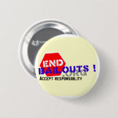 Lapel Pin-Button beëindigen Ronde Button 5,7 Cm (Voorkant /achterkant)