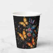 Lapel Pin Papieren Bekers (Achterkant)