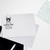 Laperm Kat Retouradres Pet Rubberstempel