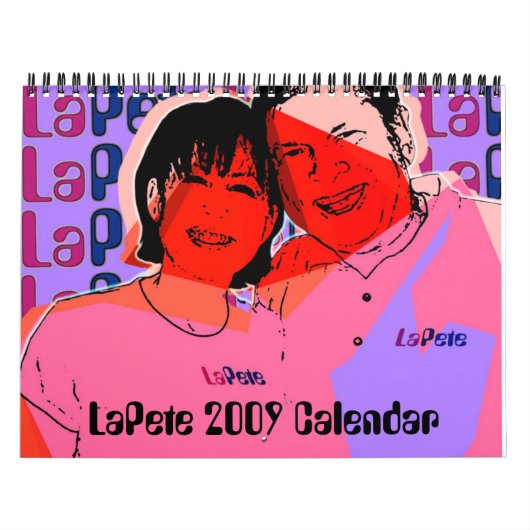 LaPete 2009 Agenda - Gepersonaliseerd Kalender (Hoes)