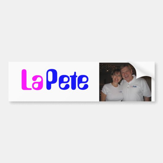 LaPete Bumpersticker (Voorkant)
