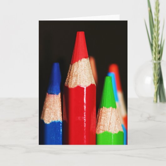 Lapices DE Colores II Kaart (Voorkant)