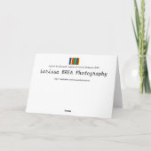 Lapices DE Colores III Kaart (Achterkant)