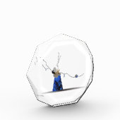 Lapidaire steen gehouwen door zee relief-beeldhouw fotoblokken (Links)