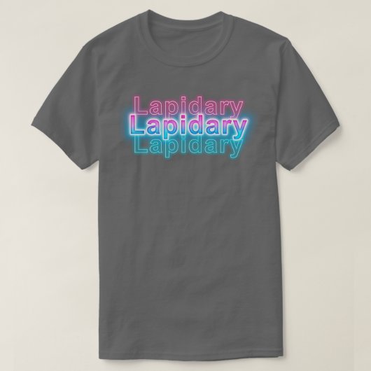 Lapidary T-shirt (Design voorkant)