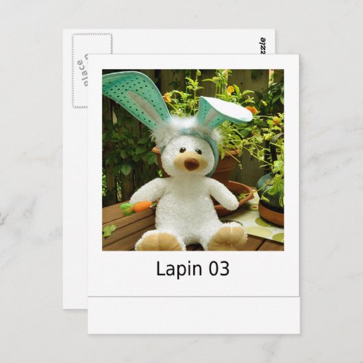 Lapin 03 briefkaart (Voorkant / Achterkant)