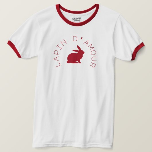 Lapin d' Amour T-shirt (Design voorkant)
