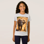 Lapin Photographe et Boxer en Safari – Aventure en T-shirt (Voorkant volledig)