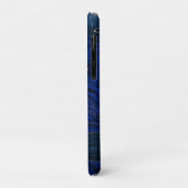 Lapis Blauwe Agaat Draaikolken Persoonlijk Case-Mate iPhone Case (Achterkant/links)