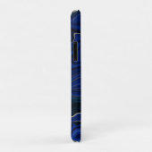 Lapis Blauwe Agaat Draaikolken Persoonlijk Case-Mate iPhone Case (Achterkant/rechts)