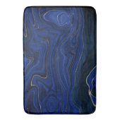 Lapis Blue Agate Swirls Badmat (Voorkant Verticaal)