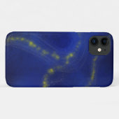 Lapis Blue en Gold Case-Mate iPhone Case (Achterkant (horizontaal))