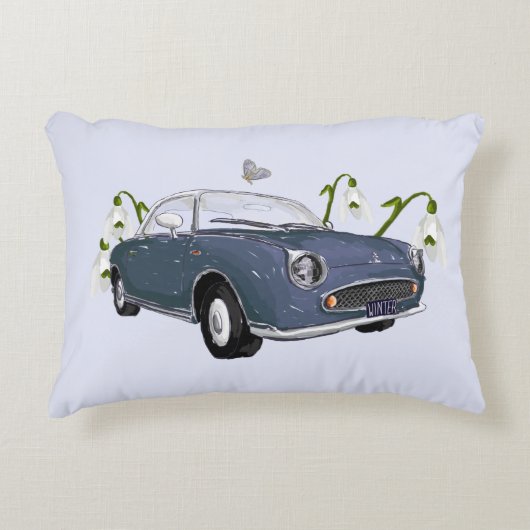 Lapis Grey Figaro accent pillow Accent Kussen (Voorkant)