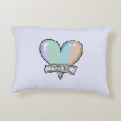 Lapis Grey Figaro accent pillow Accent Kussen (Achterkant)