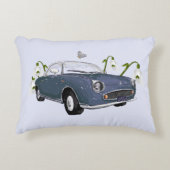 Lapis Grey Figaro accent pillow Kussen (Voorkant)