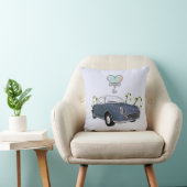 Lapis Grey Figaro pillow Kussen (Stoel)