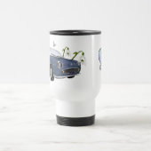 Lapis Grey Figaro travel mug - reisbeker (Center)
