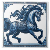 Lapis Hengst: Botanische Majesteit Tegeltje (Voorkant)