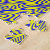 Lapis Lasuli Swirlies Moeilijke puzzel (Zijkant)