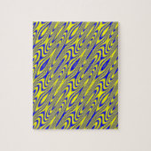 Lapis Lasuli Swirlies Moeilijke puzzel (Verticaal)