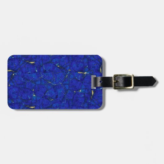 Lapis Lazuli Bagagelabel (Voorkant horizontaal)